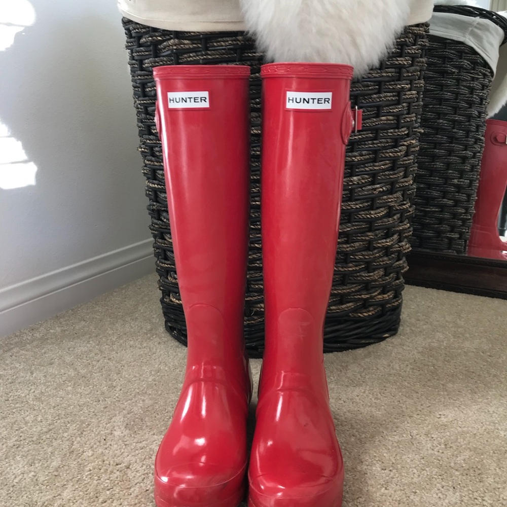 Hunter rain boot